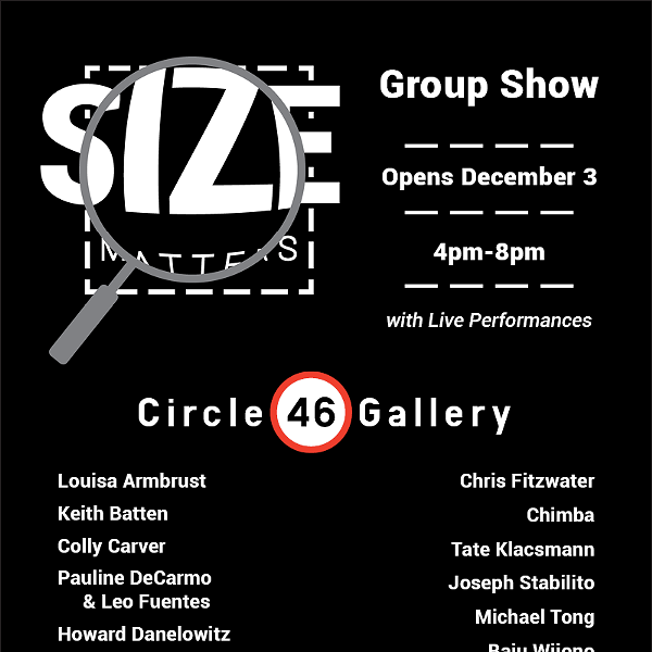 Size Matters Group Show Opening Reception