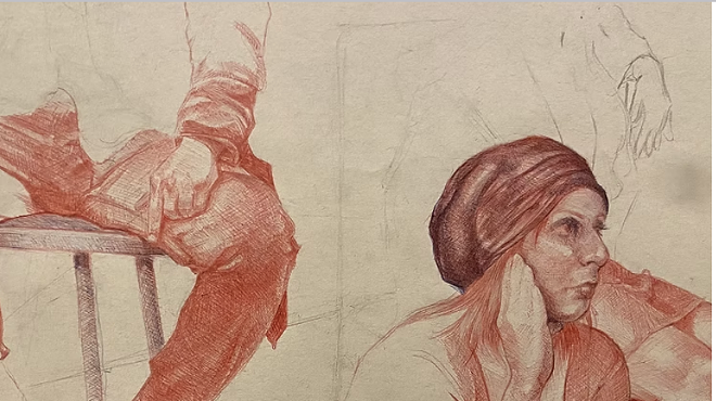 Image: Sketching the Figure with Bella