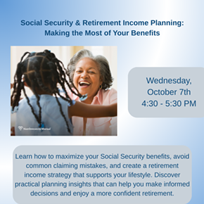 Image: Social Security & Retirement Income Planning: Making the Most of Your Benefits