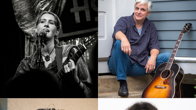 Image: Songwriter's Circle featuring Rees Shad, Helene Cronin, Jefferson Berry & Lola Guthrie at Park Theater Hudson