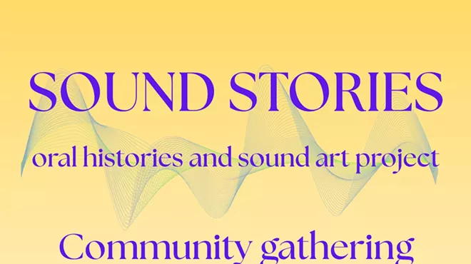 Image: Sound Stories Oral Histories Community Gathering at The Falcon!