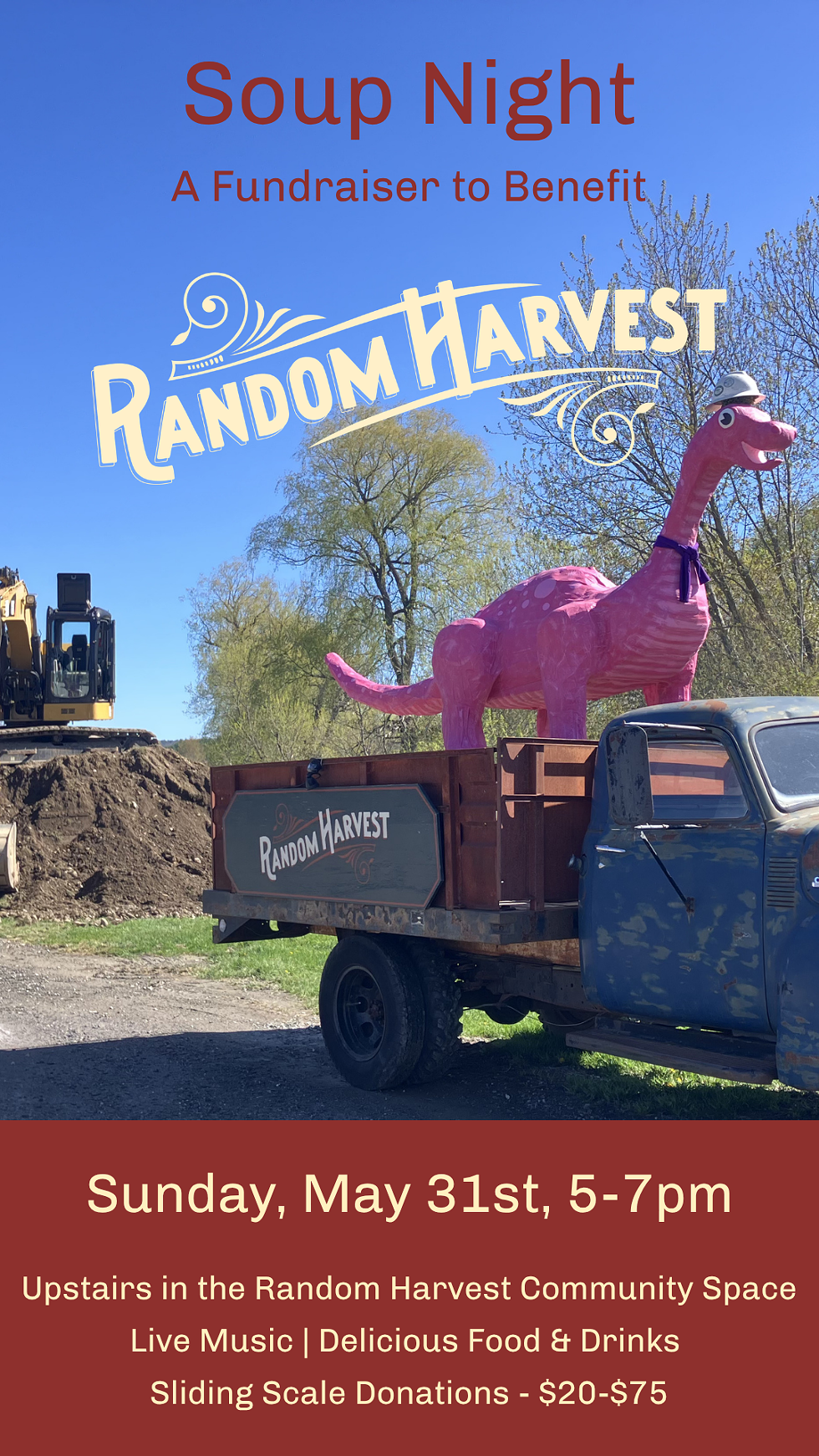 Soup Night Fundraiser at Random Harvest