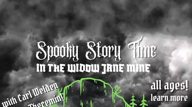 Image: Spooky Story Time in the Widow Jane Mine