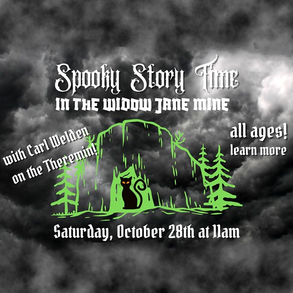 Spooky Story Time in the Widow Jane Mine