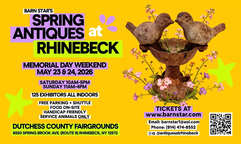 Spring Antiques at Rhinebeck - May 23 & 24, 2026