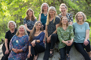 Image: Spring Concert Benefit with choral group BLOOM hosted by Plutarch for Refugees