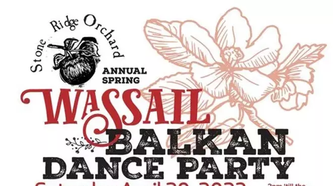 Image: Spring Wassail, April 29, Stone Ridge Orchard