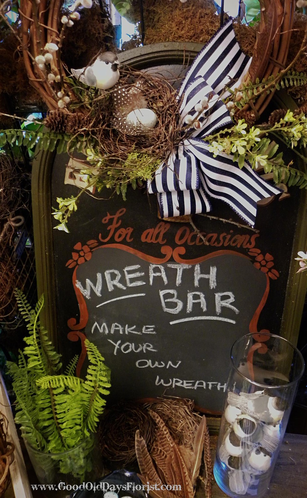 Spring Wreath Bar-everything you need!