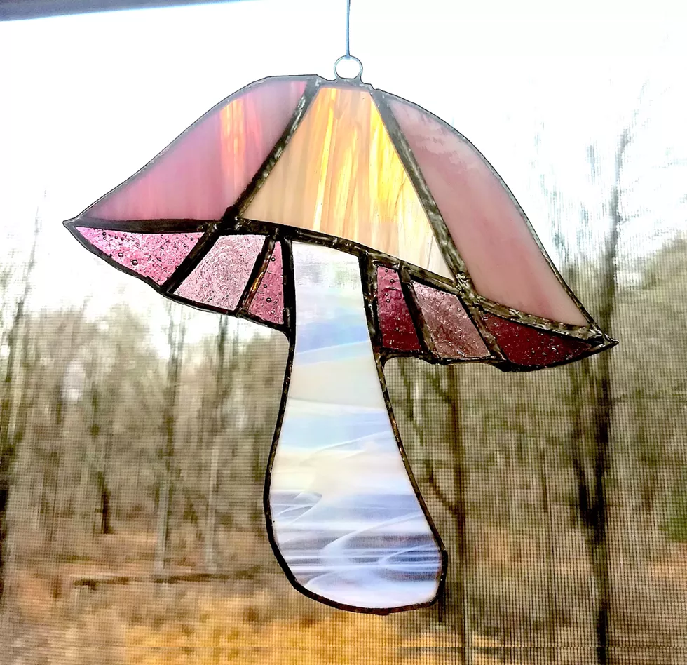 mushroom suncatcher