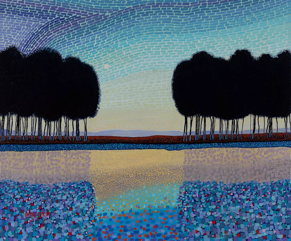 Dawn Moon II by H.M. Saffer II