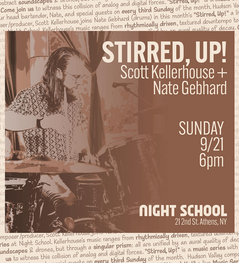 STIRRED, UP! live music series at Night School
