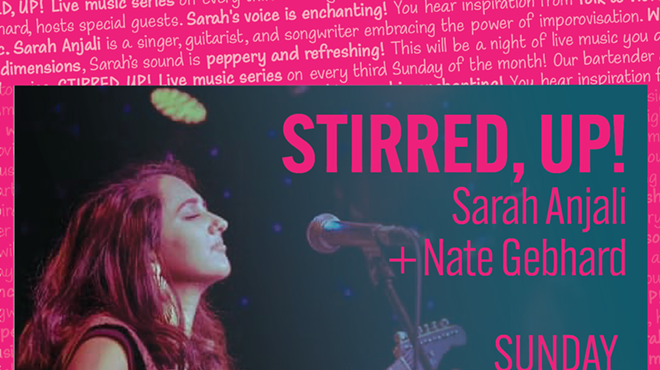 Image: STIRRED, UP! with Sarah Anjali + Nate Gebhard