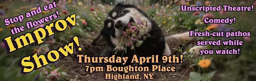 Take time to stop and eat the flowers!