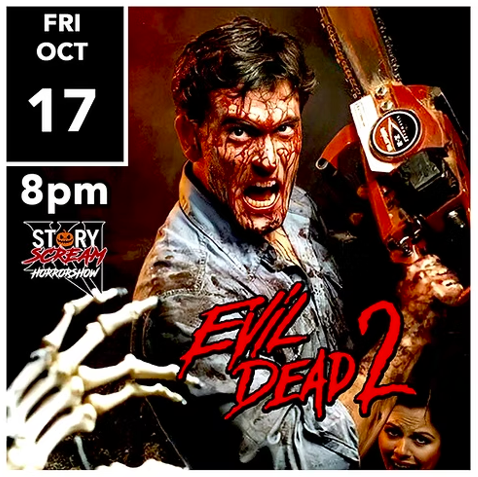 Evil Dead 2 Screening & Spooky Vendors!