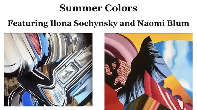 Image: Summer Colors: featuring Ilona Sochynsky & Naomi Blum