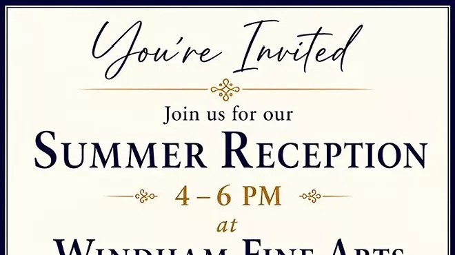 Image: Summer Reception at Windham Fine Arts