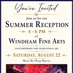 Image: Summer Reception at Windham Fine Arts