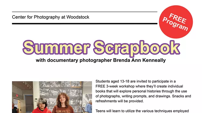 Image: Summer Scrapbook Workshop at the Center for Photography at Woodstock
