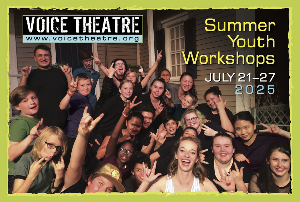 Voice Theatre Summer Youth Workshops