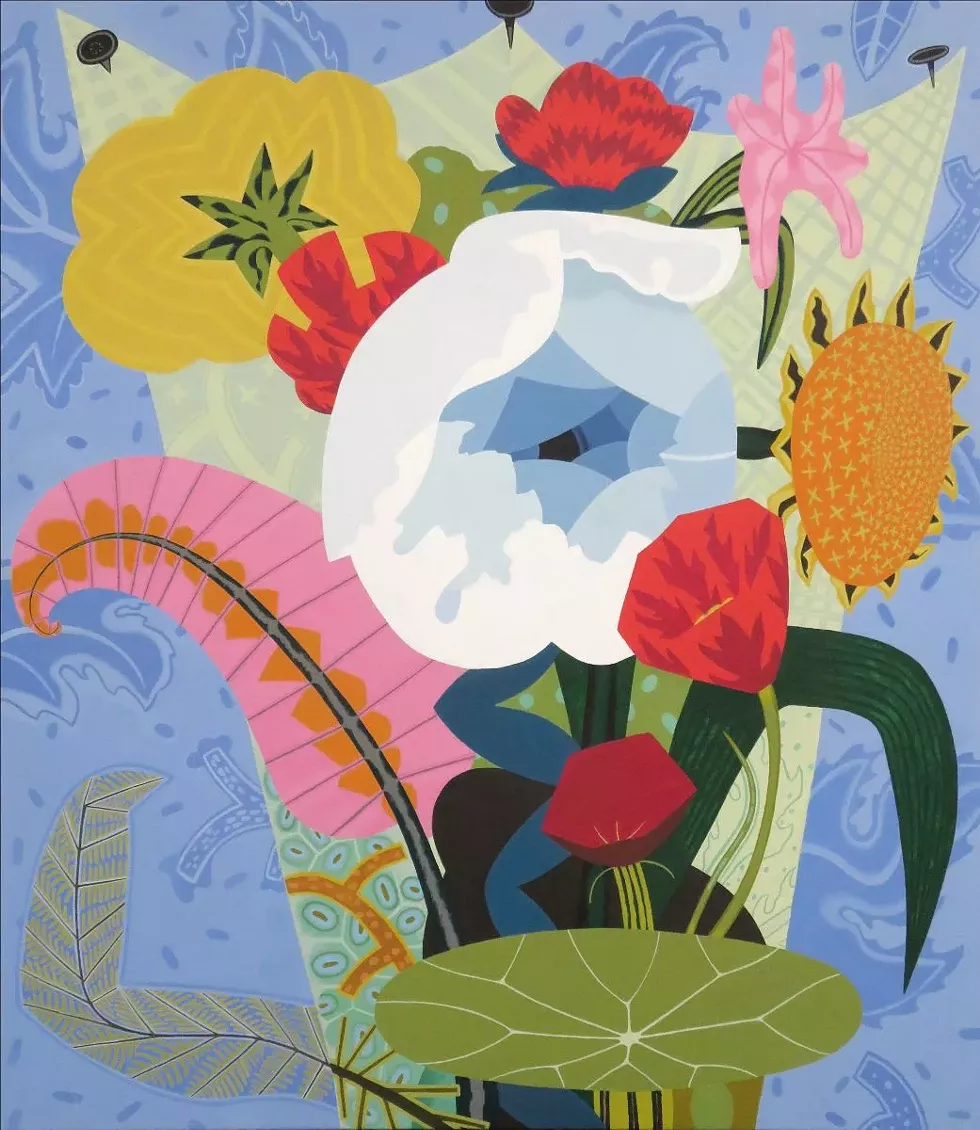 A piece of artwork by Joy Taylor.