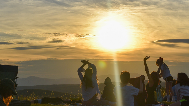 Sunset sound bath & hike