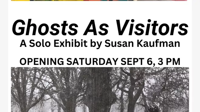 Image: Susan Kaufman - multimedia work &ndash; in Front Gallery; opening reception