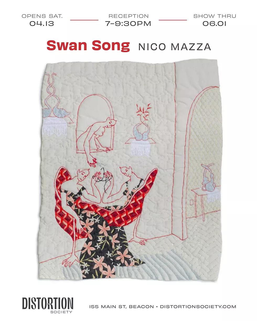Nico Mazza El Corte, 2023. Embroidery. 34 x 29 cm.