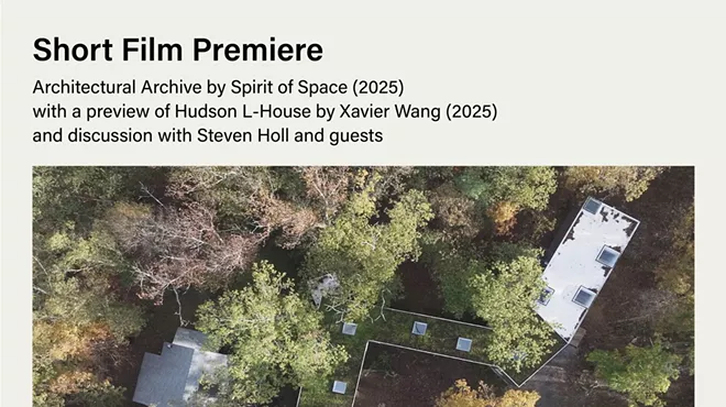 Image: 'T' Space: Architectural Archive Short Film Premiere and Discussion