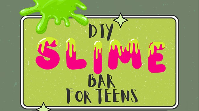 Image: Teen DIY Slime Bar