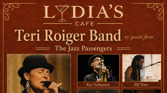 Image: Teri Roiger w/ Jazz Passengers guests