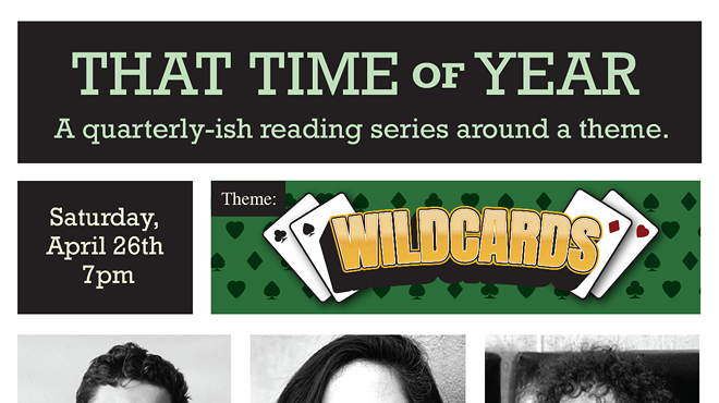 Image: That Time of Year Reading Series: Lynne Tillman, Rachel Lyon, Gideon Jacobs