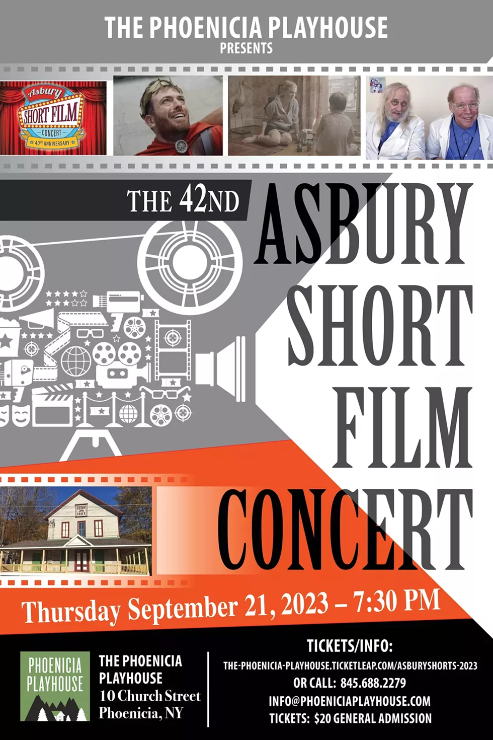 The 42nd Asbury Short Film Concert