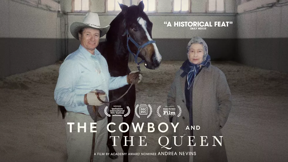 Monty Roberts and Queen Elizabeth II