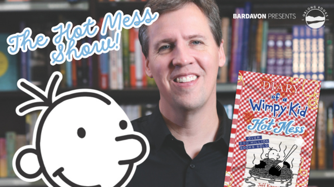 Image: The Hot Mess Show with "Diary of a Wimpy Kid" author Jeff Kinney!