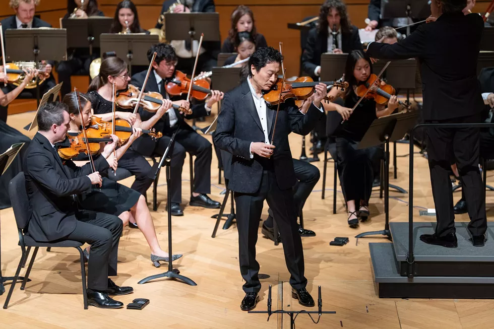 The Hotchkiss Philharmonic Orchestra and Siqing Lu, violin