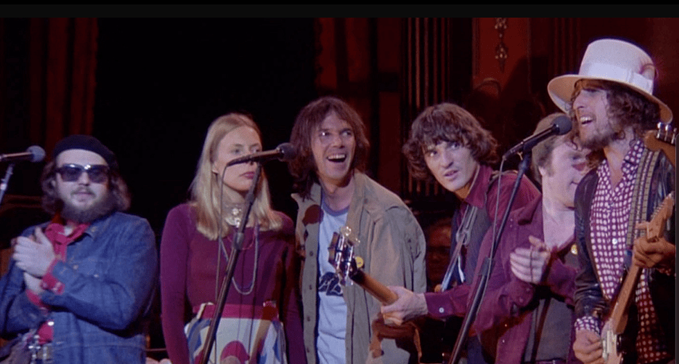 The legends align for The Band's last performance in 1978.