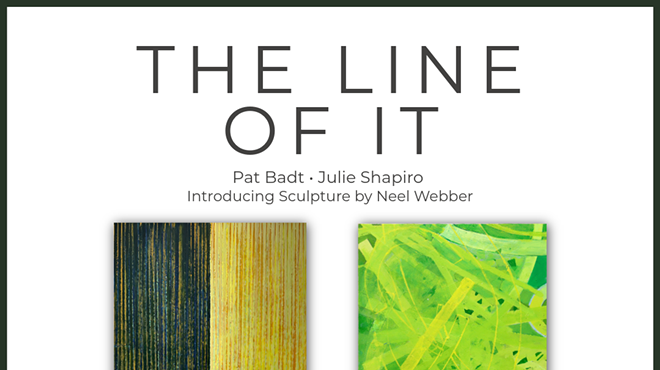 Image: THE LINE OF IT | Art Show Closing Day at Art in the Berkshires Gallery