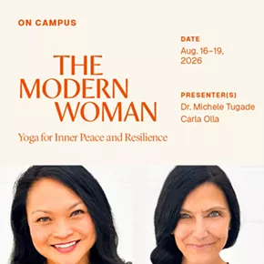 Image: The Modern Woman: Yoga for Inner Peace and Resilience