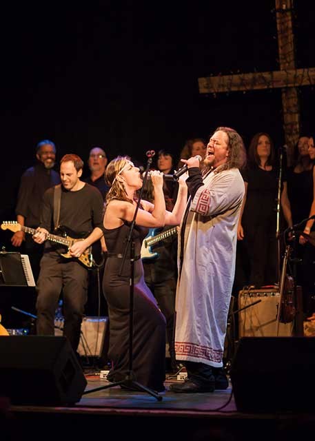 The music of "Jesus Christ Superstar" was performed at the Bearsville Theater on February 9 and 10.
