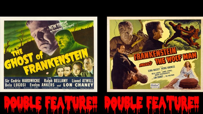 The Rosendale Theatre:  “A Frankenstein DOUBLE FEATURE!!"
