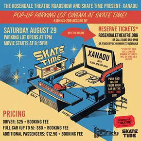 Image: The Rosendale Theatre Roadshow and Skate Time Present: Xanadu