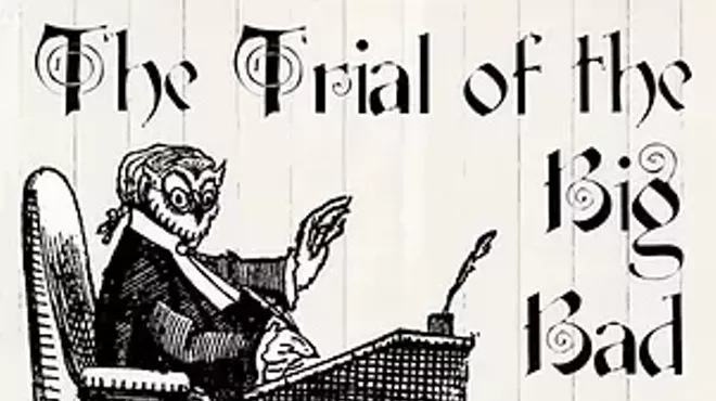 Image: THE TRIAL OF THE BIG BAD WOLF