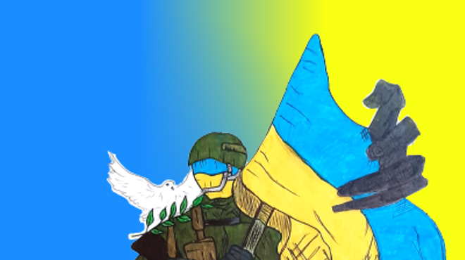 Image: The Ukrainian Children Paint for Peace Benefit Auction