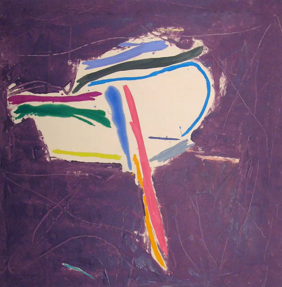 Kikuo Saito, untitled III, 1978, Acrylic on canvas, 72 1/4 x 71 in