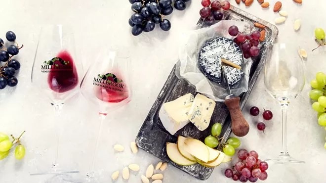 Image: Think Local Wine & Cheese Tasting at Millbrook Vineyards & Winery