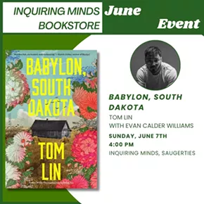 Image: Tom Lin presents "Babylon, South Dakota" with Evan Calder Williams