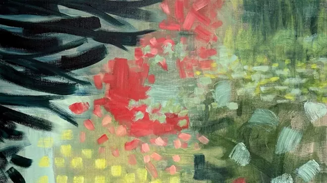 Image: 'Tout Va Bien Avec Les Rayures' | New Paintings by Anne Sanger