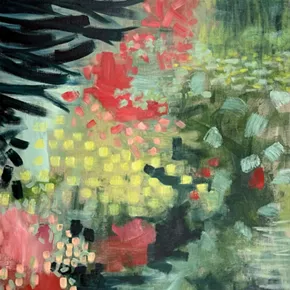 Image: 'Tout Va Bien Avec Les Rayures' | New Paintings by Anne Sanger