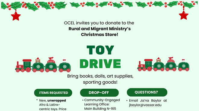 Image: Toy Drive for the Rural & Migrant Ministry&rsquo;s Christmas Store