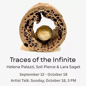 Image: Traces of the Infinite: Helena Palazzi, Soli Pierce & Lara Saget